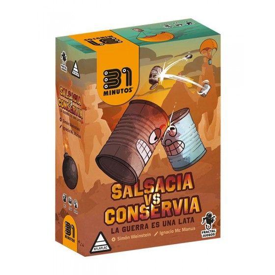Salsacia Vs Conservia (31 Minutos) - Juego de Mesa