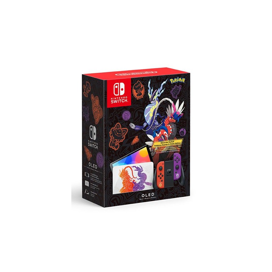 Nintendo Switch Oled Edicion Especial Pokemon Scarlet Violet