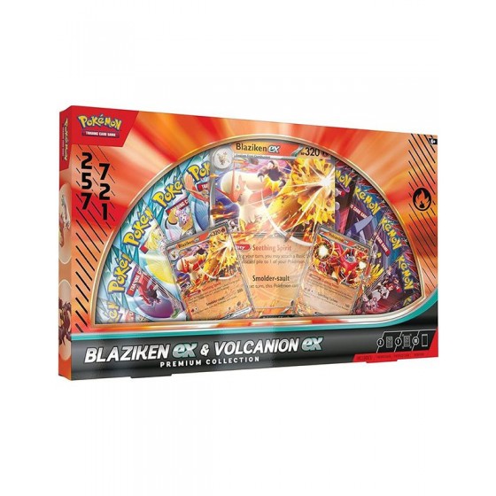 Blaziken Ex & Volcanion Ex...