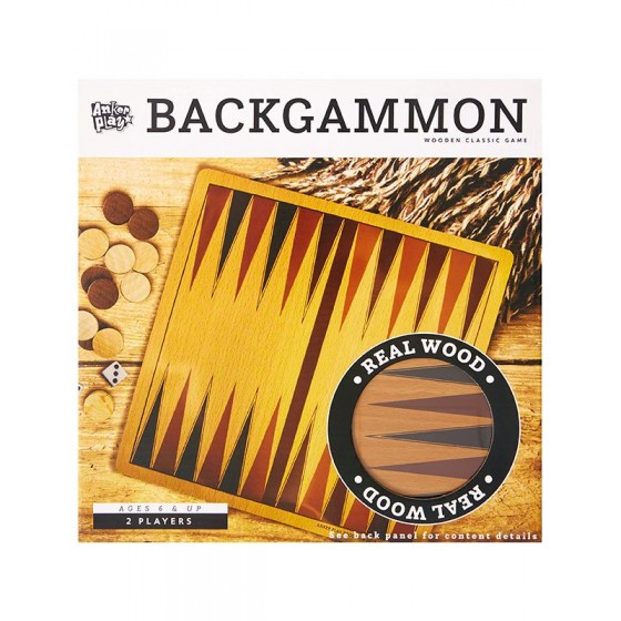Backgammon Madera - Juego...