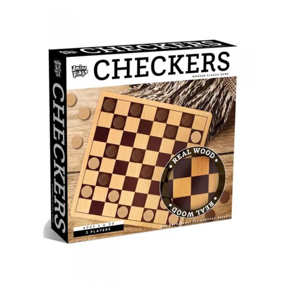 Juego de Damas (Madera) -...
