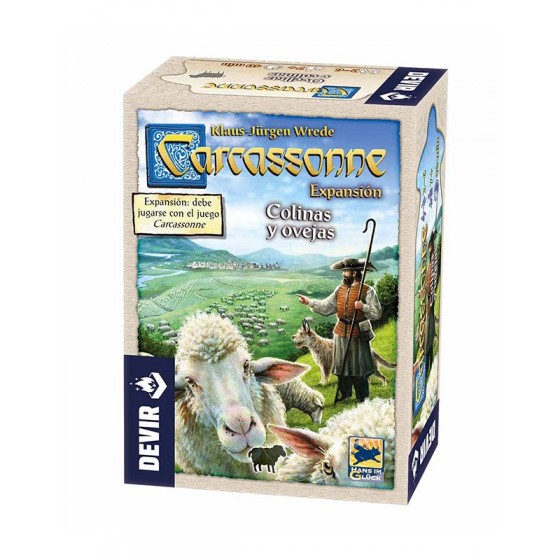 Carcassonne: Colinas y Ovejas (2da Edición)